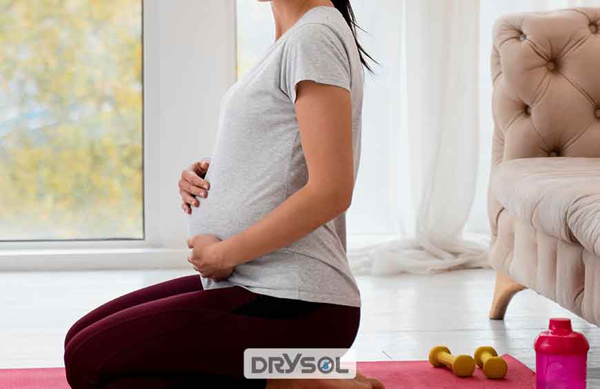 درایسول - تعریق در بارداری